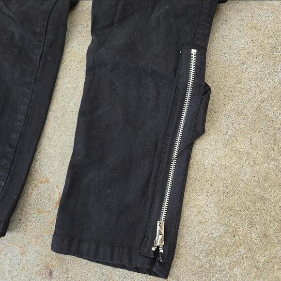 Vtg Y2k TRIPP NYC Multi Strap Zippers D-ring Grunge Goth Bondage Pants 26" Waist - Picture 4 of 8